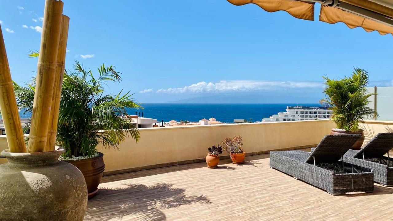 Penthouse Apartment Zentral Und Ruhig Gelegen Puerto de Santiago  Zewnętrze zdjęcie